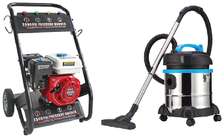 Gasoline Carwash 2500psi+20Ltrs Vacuum Cleaner