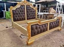 5x6 hard wood chester bed