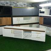 Modern marble top tv stand