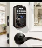 Security system with home automation installation.