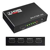 1 In To 4 Out HDMI Splitter Amplifier.