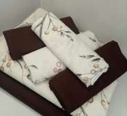dark brown Egyptian cotton bed sheets set