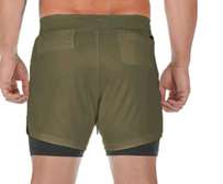 Gym shorts/hiking shorts with hidden pockets