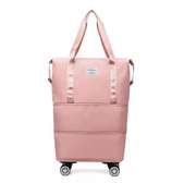 movable travelling duffle bag