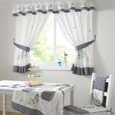 Cotton kitchen curtains