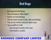 Fumigation and Pest control Services