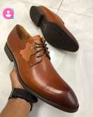 Premium John Foster Leather Mustard Mens Official Shoes