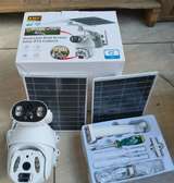 6mp Ubox 4g Solar Powered PTZ  Camera With Sim Card Slot