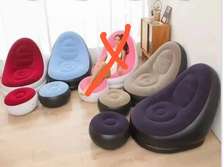 Inflatable Seat with Foot Rest & Manual Pump