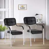Black Visitor's Waiting Catalina Office Arm Chair