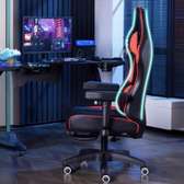 Office Chairs; Leather High Back Chair For Gamers