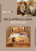 Wild Africa Lions Beddings
