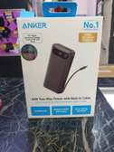 An Anker 65W 20000mAh power bank