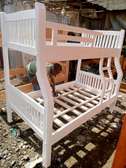 Classic Simple 5 by 6 white bed