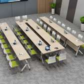 Office Desk; Foldable Conference Writing Desk