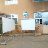 Portable double sided and single sided whiteboards