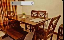 6 Seater Wooden Stool design Dinning Table For Sale!!