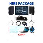 Hire PA system for 100 pax