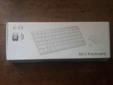 External Mini Wireless Keyboard & Mouse