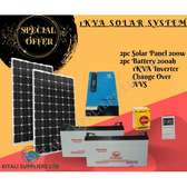 Solarmax 400W Solar System With Hybrid Inverter 1Kva