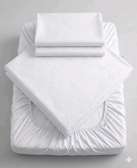 Plain bedsheets