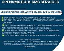 OPENSMS Bulk SMS Services