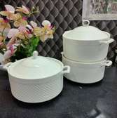 stunning 3-Piece Ceramic Bowl Set