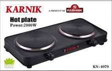 Rashnik KN-4079 Double Hot Plate Electric Burner-2000Watts