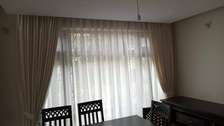 Durable curtain and sheers.