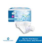 Tena Slip Plus Diapers-Small (30 PCs, Unisex wrap around)