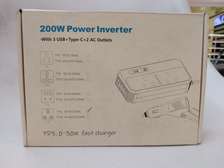 200W DC 12V to 10V Car Inverter 4 USB Ports Charger adapter