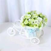 Creative Rose Artificial Flowers complete with Tricycle Pot