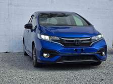 Honda Fit hybrid blue 2018