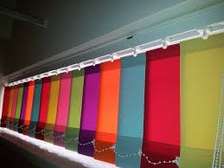 Custom Window Coverings - Vertical blinds and shades