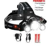 LED headlamp . 3 modes, strobe and waterproof