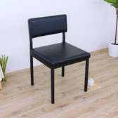 Leather-metal iron banquet office chairs