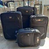 Fabric suitcases on offer