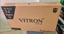 32 Vitron smart Frameless Television +Free wall mount