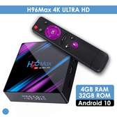 H96 Max 4K Ultra HD Android 10 TV Box 4GB RAM 32GB ROM
