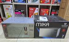 MIKA DIGITAL MICROWAVE OVEN WITH GRILL 20 LTR SILVER