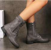 Grey ladies boots