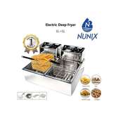 Nunix 6L+ 6L Commercial Double Deep Fryer