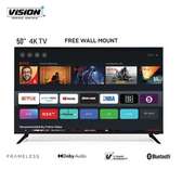 Vision Plus VP8850KV - 50″ 4K Frameless V+ OS Smart TV