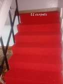 RED WALL TO WALL CARPETS