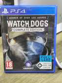 Ps4 watch dogs complete edition video game