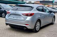 Mazda Axela Silver color fully loaded 2018 model.