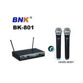 Bnk BK-801 Dual Channel VHF Wireless Microphone Set