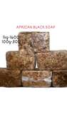 Raw African Black Soap .