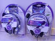 Wired Headset Headphone With Microphone