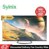 Syinix 65" Smart Android Frameless 4k UHD Tv.